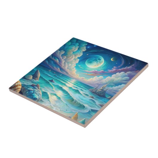 Carreau Beach Scene  (Côté)