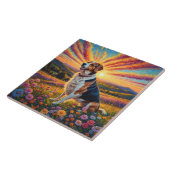 Carreau Beagle dog (Côté)