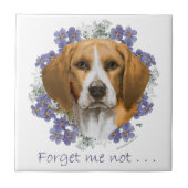 Carreau Beagle keepsake (Devant)