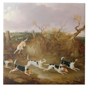 Carreau Beagles entièrement…, 1845 (huile sur la toile)
