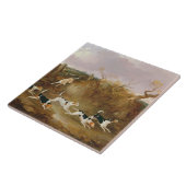 Carreau Beagles entièrement…, 1845 (huile sur la toile) (Côté)