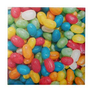 Carreau Bean Candies de gelée coloré