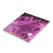 Carreau Beau Améthyste violet (Côté)