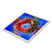 Carreau Beau art d'esprit d'automne (Côté)