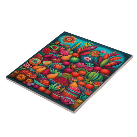 Carreau Beau art mexicain (Côté)