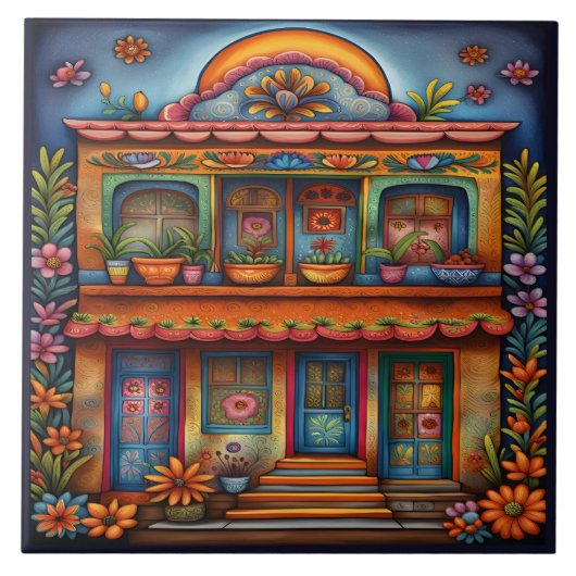 Carreau Beau art mexicain (Devant)