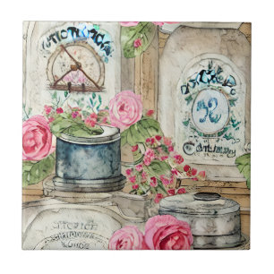 Carreau Beau artisanat artisanal Rustique arrière cuisine