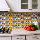 Carreau 💙 💛 Beau Azulejos VIII bleu et jaune,