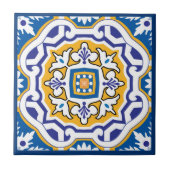 Carreau 💙 Beau bleu Azulejos IV XXL (Devant)