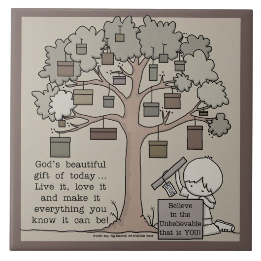 Carreau Beau cadeau (Devant)