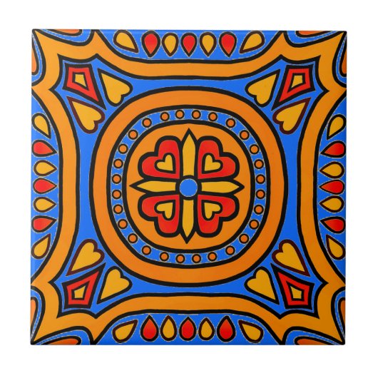 Carreau Beau Carrelage espagnol (Devant)