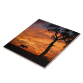 Carreau Beau Cheval et Sunset Art du Sud-Ouest (Côté)