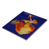 Carreau beau danseur espagnol (Côté)