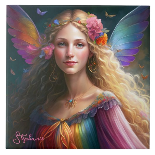 Carreau Beau Imaginaire Rainbow Fairy Princess (Devant)