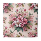 Carreau Beau Motif Flower (Devant)