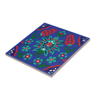 Carreau 💙 Beau motif turc Iznik
