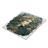 Carreau Beau portrait de sirène (Côté)