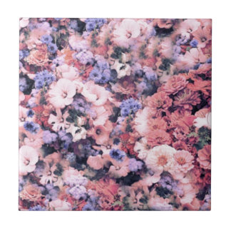 Carreau Beau printemps floral