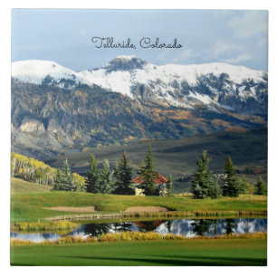 Carreau Beau Telluride, Colorado paysage,