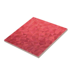 Carreau Beau triagles rouges Abstraits - Art