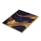 Carreau Beau tuiles de maison en or arrière (Côté)