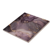 Carreau Beau tuiles de maison en or violet (Côté)