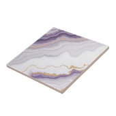 Carreau Beau tuiles de maison rose or violet (Côté)