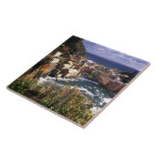 Carreau Beau village de Vernazza dans les Cinque (Côté)