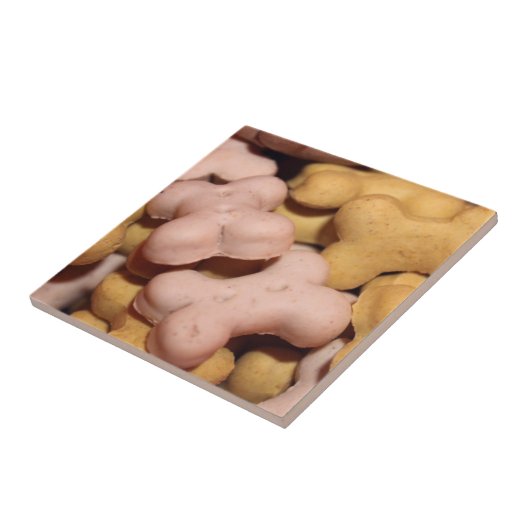 Carreau Beaucoup de Traitements de Chien, Biscuits, Os (Côté)