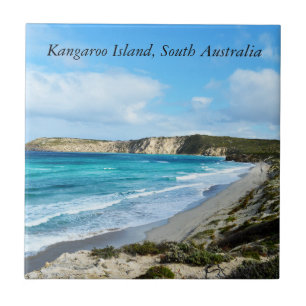 Carreau "Beauté capturée : Littoral Iconique Kangaroo Isla