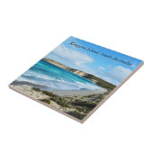 Carreau "Beauté capturée : Littoral Iconique Kangaroo Isla (Côté)