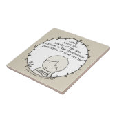 Carreau Beauté de la vie (Côté)