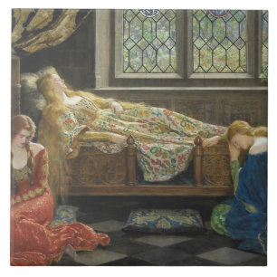 Carreau Beauté dormante (par John Collier)