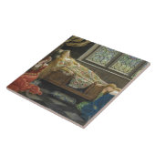 Carreau Beauté dormante (par John Collier) (Côté)