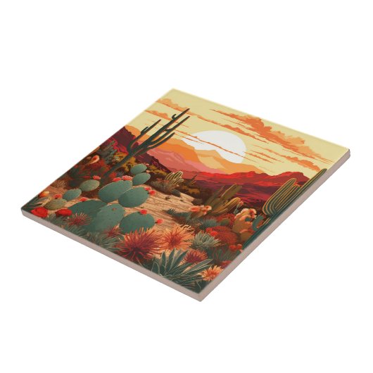 CARREAU BEAUTÉ DU DÉSERT #1 (Côté)