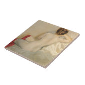 Carreau Beauté féminine avec Red Stockings (Côté)