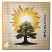 Carreau "Beauté naturelle" (Devant)