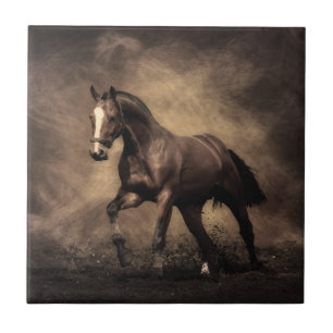 Carreau Beautiful horse throw pillow