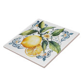 Carreau Beautiful Rustic Mediterranean Tuscany Lemon (Côté)