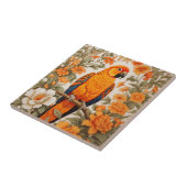 Carreau Beautiful Sun Conure William Morris Inspired (Côté)