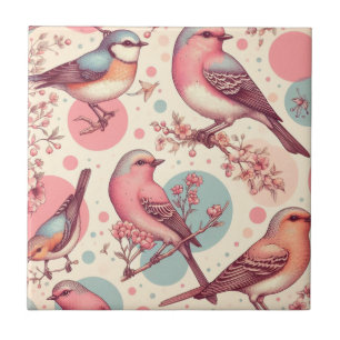 Carreau Beaux mignons Peinture Vintage