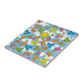 Carreau Bébé Animaux Arrière - plan (Côté)