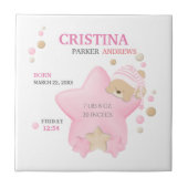 Carreau Bébé Bébé Bébé Bébé Fille Naissance Statistiques (Devant)