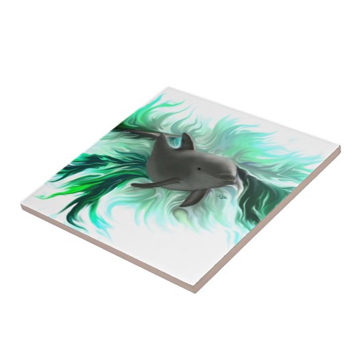 Carreau Bébé dauphin (Côté)