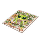 Carreau Bébé Geckos jote personnages de dessin (Côté)