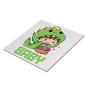 Carreau bébé godzilla (Côté)