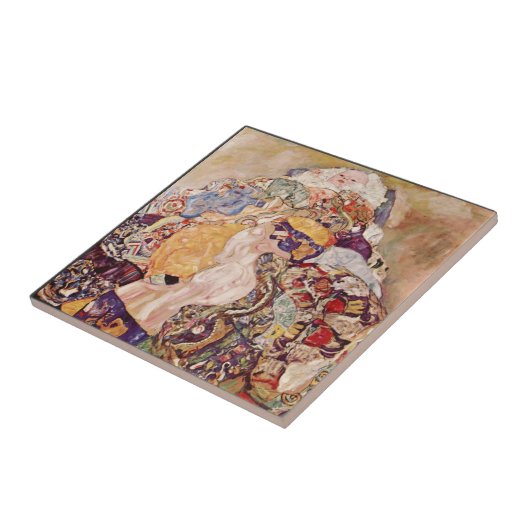 Carreau Bébé par Gustav Klimt (Côté)