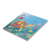 Carreau Bébé Tortue Dessinée (Côté)