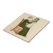 Carreau Bébé victorien Greenaway Mère (Côté)