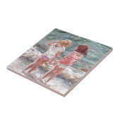 Carreau Bébés de plage (Côté)